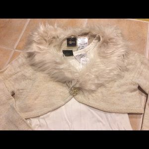 4 pc set Girls jeans sweater tank